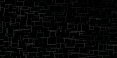 Dark Green, Yellow vector texture in rectangular style.