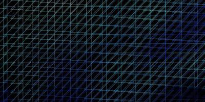 Dark BLUE vector pattern with lines.