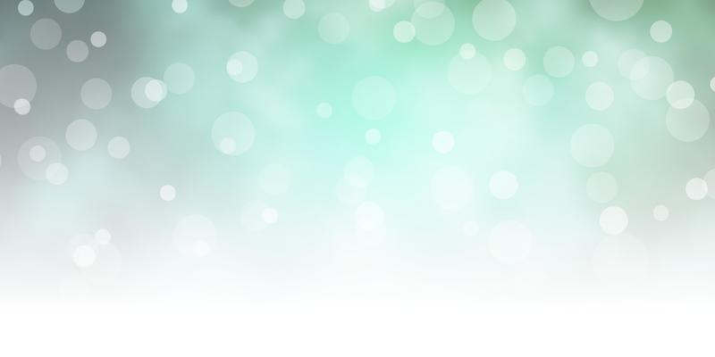 Light Green vector backdrop with circles.