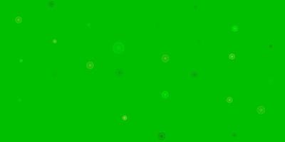 Light Green, Yellow vector texture with disks.