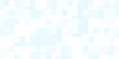 telón de fondo de vector azul claro con rectángulos.