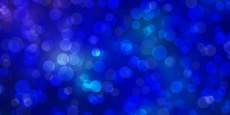 Light Pink, Blue vector background with spots.