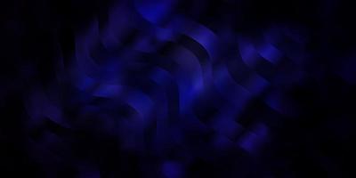 Dark Pink, Blue vector pattern with curves.