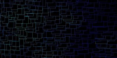 Dark BLUE vector pattern in square style.