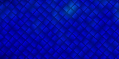 Dark BLUE vector pattern in square style.