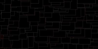 Dark Orange vector pattern in square style.