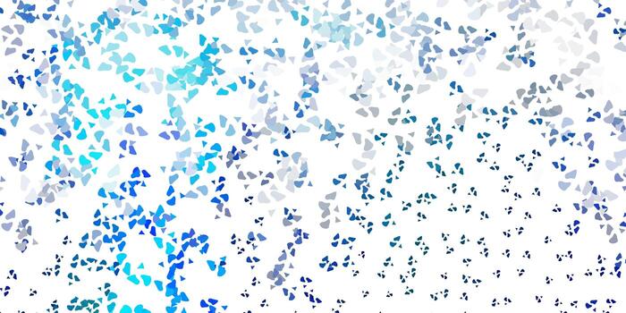 patrón de vector azul claro, verde con formas abstractas.