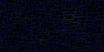 Dark BLUE vector background in polygonal style.