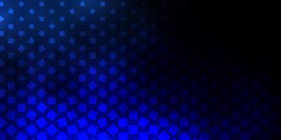 Dark BLUE vector background in polygonal style.