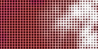 textura de vector rosa claro en estilo rectangular.