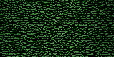 diseño vectorial verde oscuro con arco circular. vector