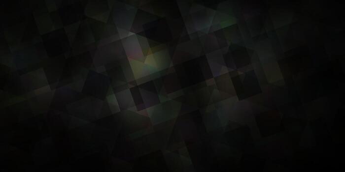 Dark Gray vector pattern with polygonal style.