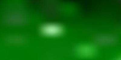 Light green vector gradient blur pattern.