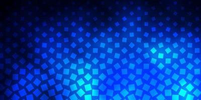 Dark BLUE vector pattern in square style.