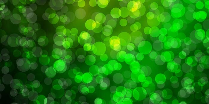 Light Green vector texture with disks.