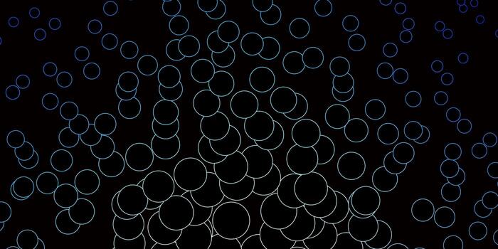 Dark Pink, Blue vector texture with disks.