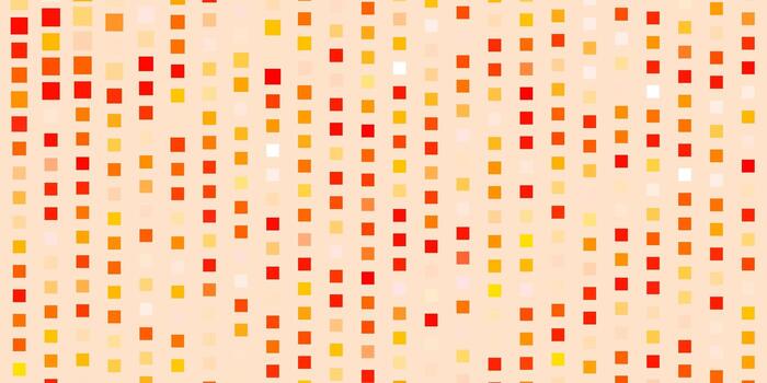 Light Red, Yellow vector pattern in square style.