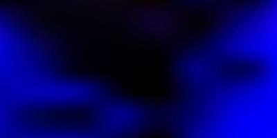 Dark pink, blue vector gradient blur background.