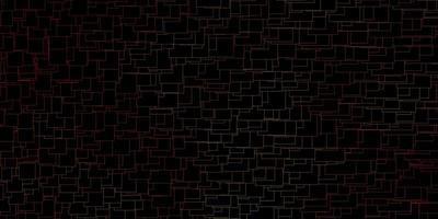 Dark Orange vector texture in rectangular style.