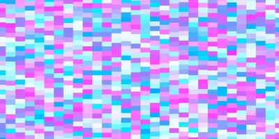 Light Pink, Blue vector layout with lines, rectangles.