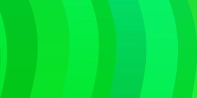 Light Green vector pattern with wry lines.