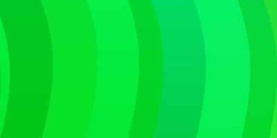 Light Green vector pattern with wry lines.