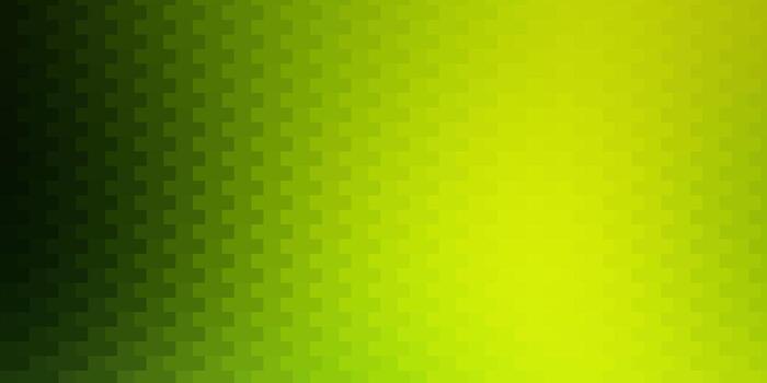 Light Green, Yellow vector texture in rectangular style.