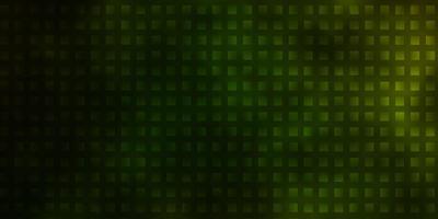 Dark Green vector texture in rectangular style.