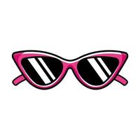 sunglasses pop art style icon