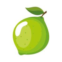 diseño de vector de icono de fruta de limón
