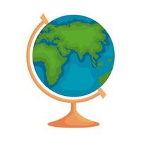 world sphere icon vector design