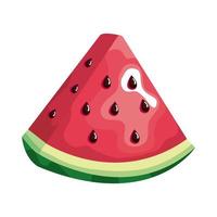 watermelon fruit icon vector design