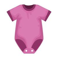 baby clothes fashion isolated icon vector