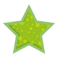 star decoration isolated illustration icon vector