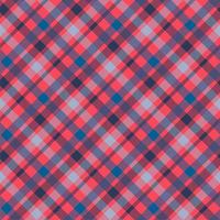 Tattersall material color seamless vector pattern