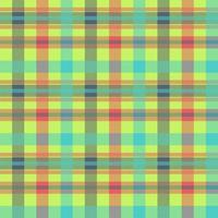 Tartan multicolor seamless vector pattern