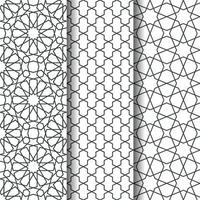 Islamic geometry pattern vector