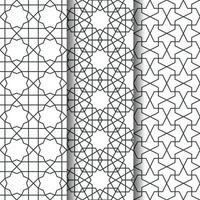 Islamic geometry pattern vector
