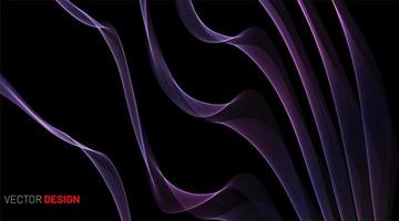 abstract vector background with smooth lines