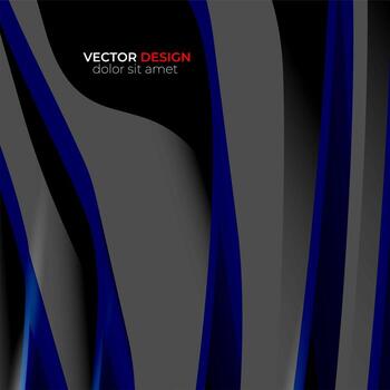 Vector background of abstract geometric shapes. Wave texture