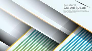 Abstract background with colored lines vector