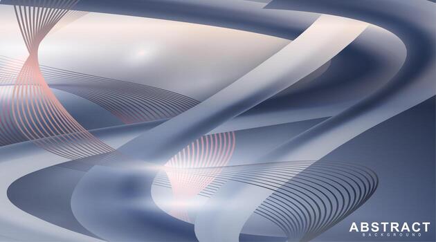 Vector wave design background. Abstract graphic template.