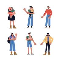Family character set vector