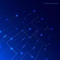 Abstract technology futuristic concept line with light blue on blue background. vector