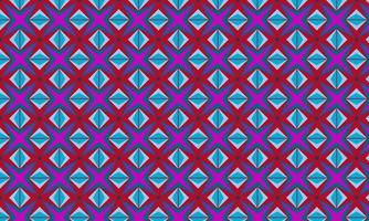 Red and Pink Pattern Vector Illustration. Element. Colorful Pattern with cyan background