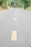 Close-up of an asphalt road photo