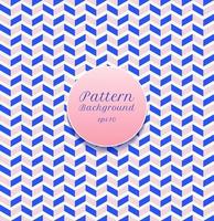 Abstract seamless pattern stripe chevron blue and pink on white background. vector