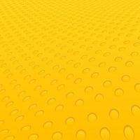 Abstract yellow circles geometric hole pattern wave background and texture. vector