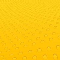 Abstract yellow circles geometric hole pattern wave background and texture. vector