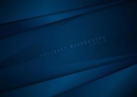 Abstract dark blue paper background triangles shape overlapping layer with space for your text. vector